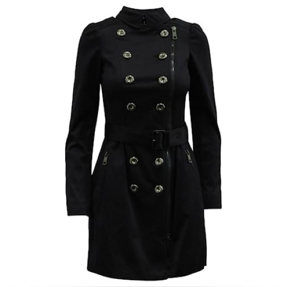 ❤️Burberry Black Trench Coat❤️ - Picture 1 of 3